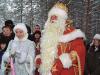 Руският Дядо Мраз кара Lada Kalina