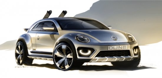 Автосалон Детройт 2014: Volkswagen Beetle Dune