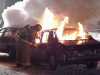 Две коли изгоряха напълно в Пловдив