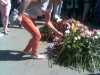 Вече е установен собственикът на лекия автомобил, прегазил цветята в памет на Паоло