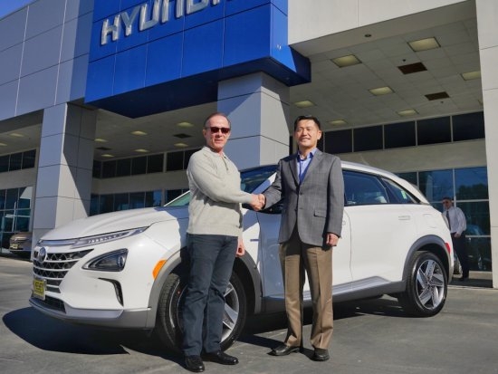 Hyundai с първа доставка на водородното NEXO в САЩ